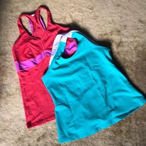 2 Lululemon workout tops